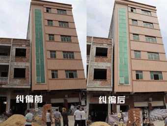 洛阳涧西区倾斜纠正