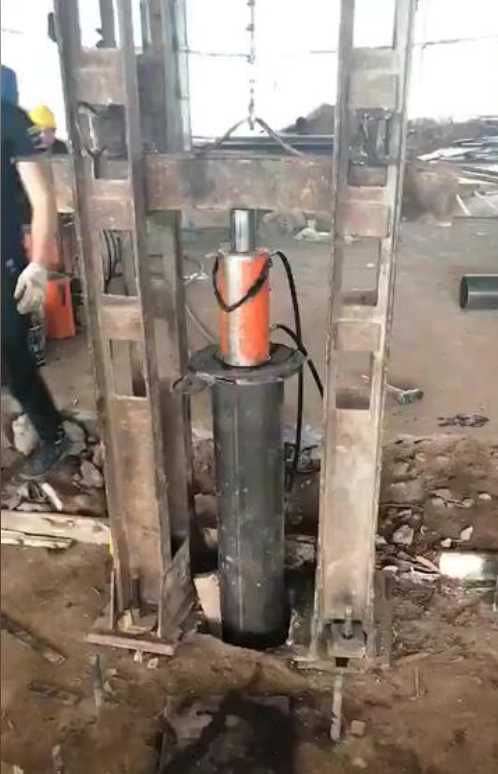 洛阳涧西区钢管桩加固