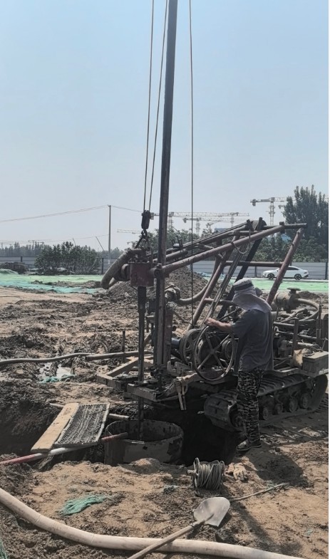 洛阳涧西区工地打井